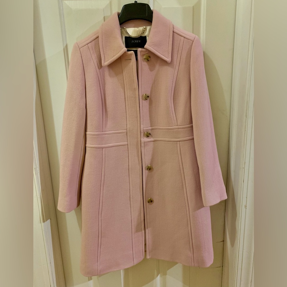 J. Crew Classic New Lady Day Double-cloth Wool Thinsulate Coat 4P NWT